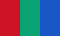 Planet Mars Flag